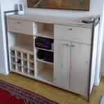 Barek dębowy bielony - realizacja