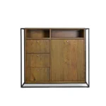 Industrialna komoda loft - stare drewno