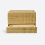 Komoda drewniana frezowana NESS