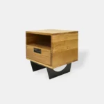 Szafka nocna industrialna z szufladą i półką WALT