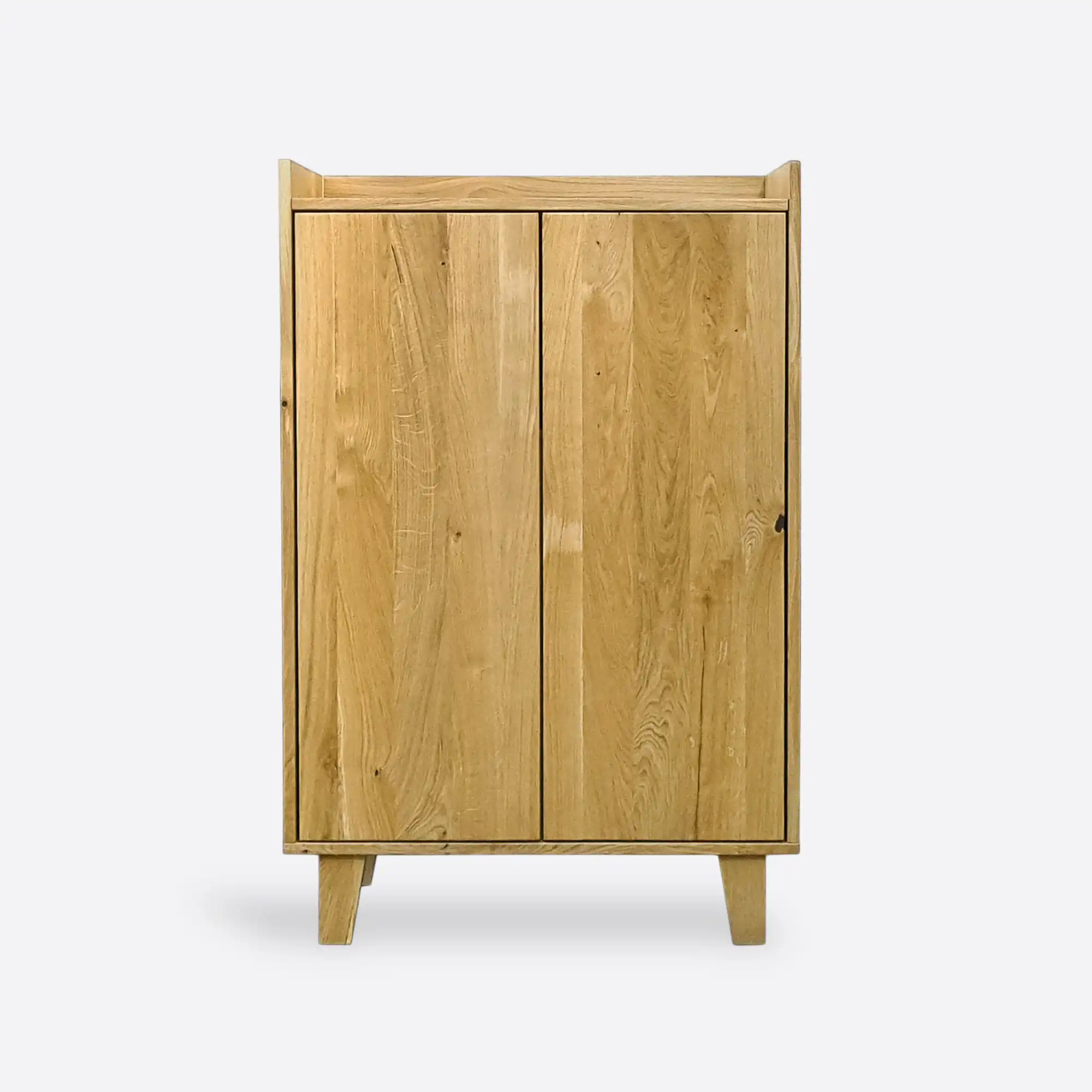 Dębowy barek na alkohole do salonu gabinetu NESS