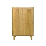 Dębowy barek na alkohole do salonu gabinetu NESS