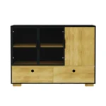 Drewniana komoda do salonu jadalni CARLA