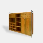 Industrialny barek na alkohole z drewna