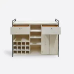 Industrialny barek na alkohole z drewna