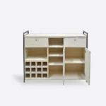 Industrialny barek na alkohole z drewna