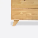 Dębowa komoda z szufladami stylowa do salonu sypialni NESS