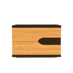 Szafka nocna z szufladami z litego drewna do sypialni LAGOS