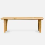 Dębowa ławka do przedpokoju MOVA (1)