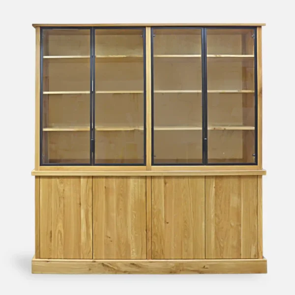 Duży drewniany kredens do salonu jadalni MARINO II (4)